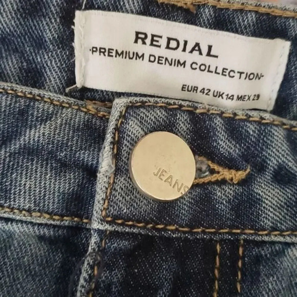 Redial Mom ‎High  Waisted Jeans Size 10 NWT - Picture 4 of 5